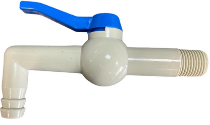 PP TAP 90 DEGREE WITH 1/2"BSPM INLET  150mm - Best4Trade-Retail Garden watering
