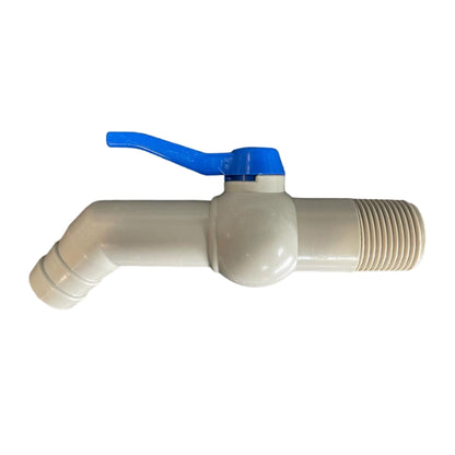 PP TAP 45 DEGREE WITH 1"BSPM INLET  170mm - Best4Trade-Retail Garden watering