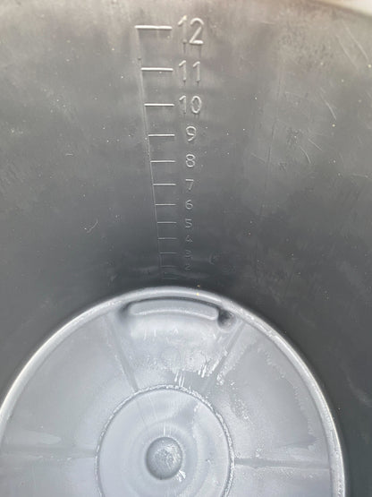 Black PP Bucket 12L - Best4Trade-Retail OTHER