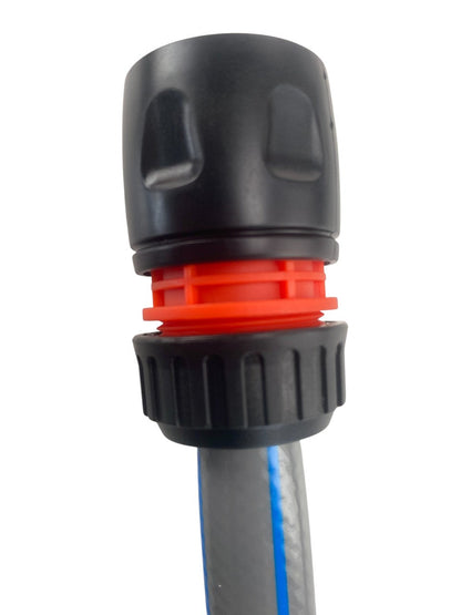 3 Way Connector Set with Valve Black/Orange - Best4Trade-Retail Garden watering