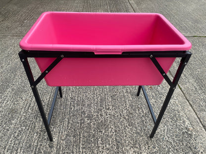 Pink Dog Bath with Drain Valve (WL) and Stand - Best4Trade-Retail PETS
