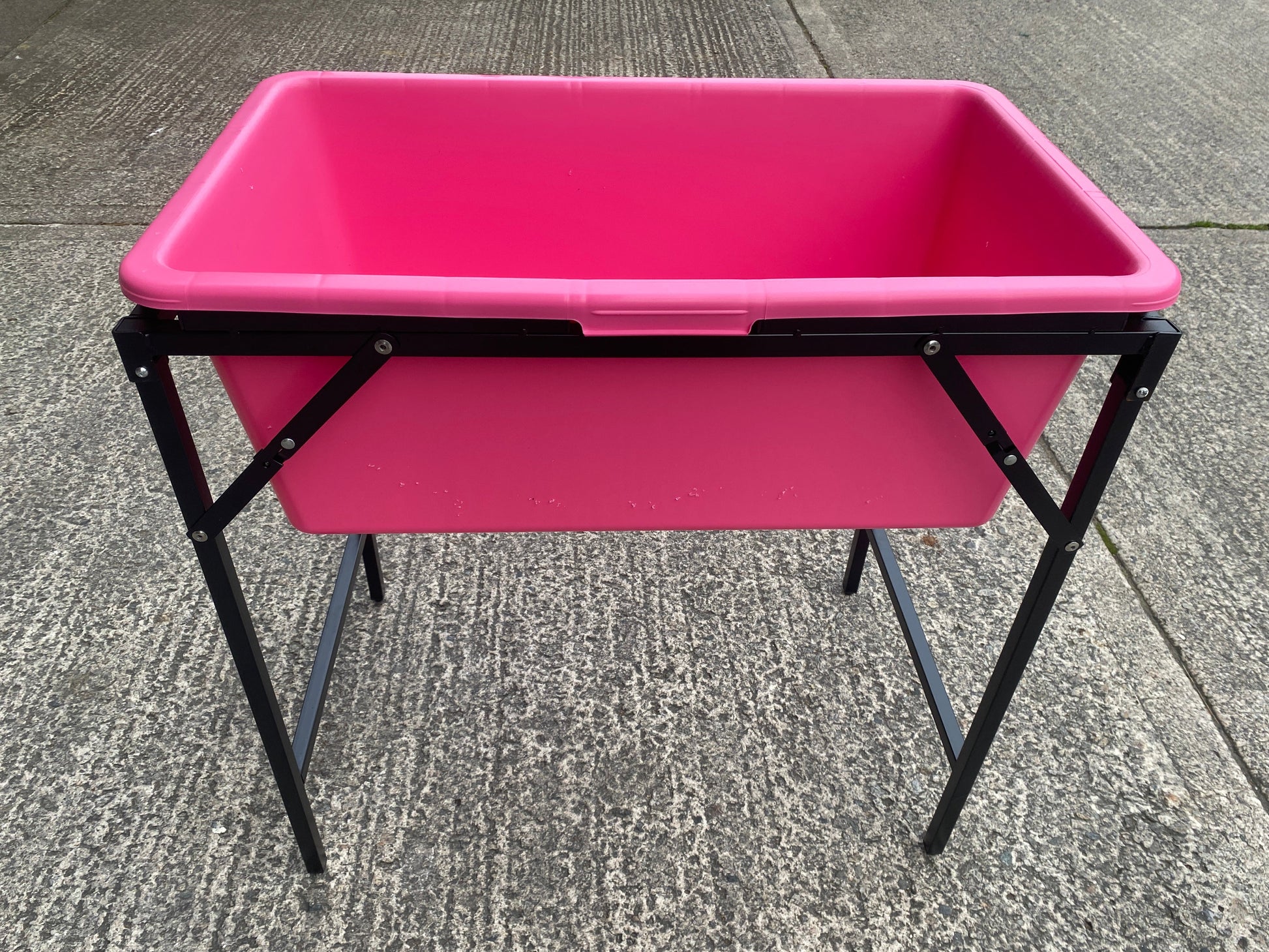 Pink Dog Bath with Drain Valve (Black) and Stand - Best4Trade-Retail PETS