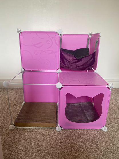 Kitty Cubby Cat Cube Play Tower MIDI - Best4Trade-Retail PETS