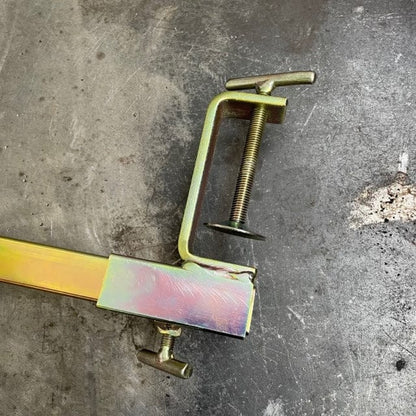 Gallows Bracket with Timber and Profile Clamps - RHINOBUILD Bricklaying Tools