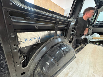 Camper Van Sound Deadening Mat, PeaceMAT XR 2m Roll in Black