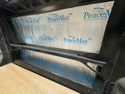 Camper Van Sound Deadening Sheet, PeaceMAT™ XR Silver (x1 Sheet)