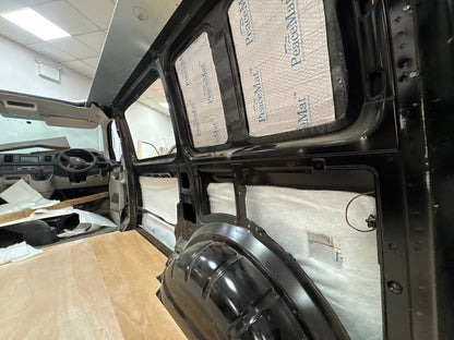 Camper Van Black Sound Deadening Sheet, PeaceMAT™ XR (x1 Sheet)