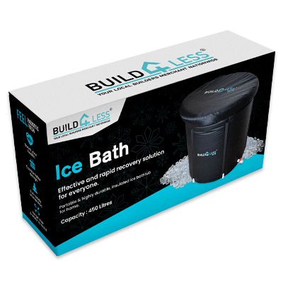 Premium Ice Bath - 85cm x 75cm - With Thermal Cover & Accessories - B4L