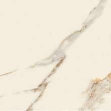 Load image into Gallery viewer, Ilay Calacatta Gold Marble Effect 600mm x 300mm - Gloss White - Rino Tiles
