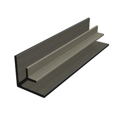 Piranha Premium Composite Cladding - Inside Corner Fascia Trim 70mm x 70mm x 3.6m - All Colour - Piranha