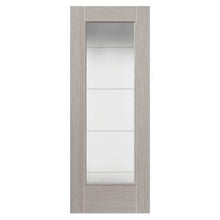 Load image into Gallery viewer, JB Kind Tigris Light Grey Pre-Finished Fully Glazed Internal Laminate  Door - All Sizes - JB Kind
