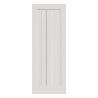 JB Kind Thames White Primed 5 Panel Internal Fire Door FD30 - All Sizes - JB Kind