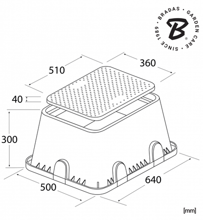 Jumbo Valve Box, 64x50cm - Best4Trade-Retail
