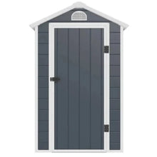 Load image into Gallery viewer, Jasmine 4ft x 6ft Plastic Apex Shed with Foundation Kit - Store More Garden Buildings
