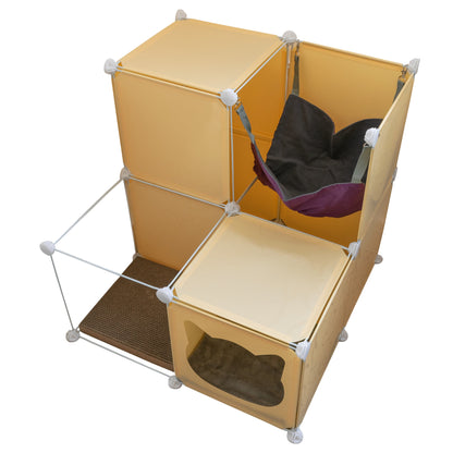 Kitty Cubby Cat Cube Play Tower MIDI - Best4Trade-Retail PETS