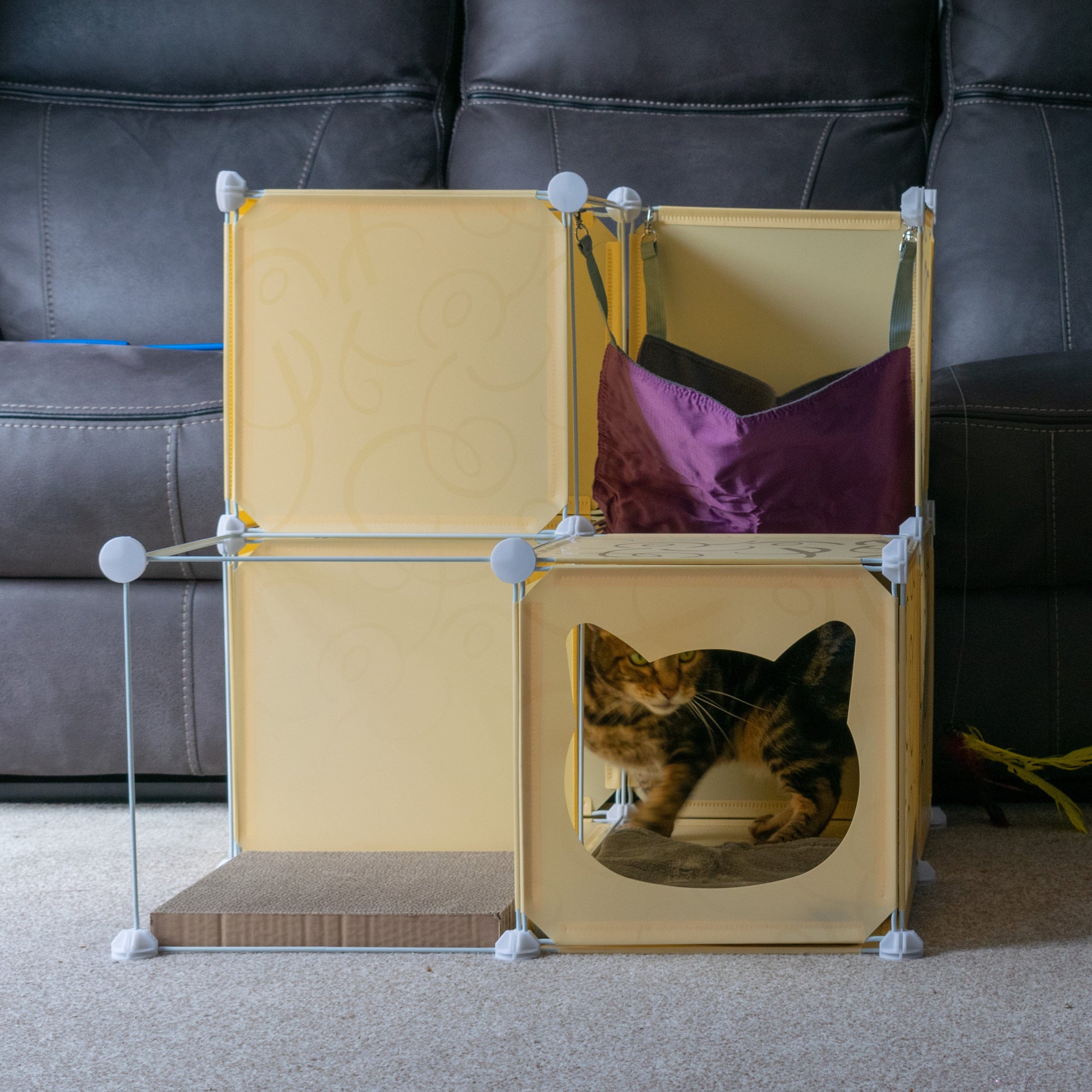 Kitty Cubby Cat Cube Play Tower MIDI - Best4Trade-Retail PETS