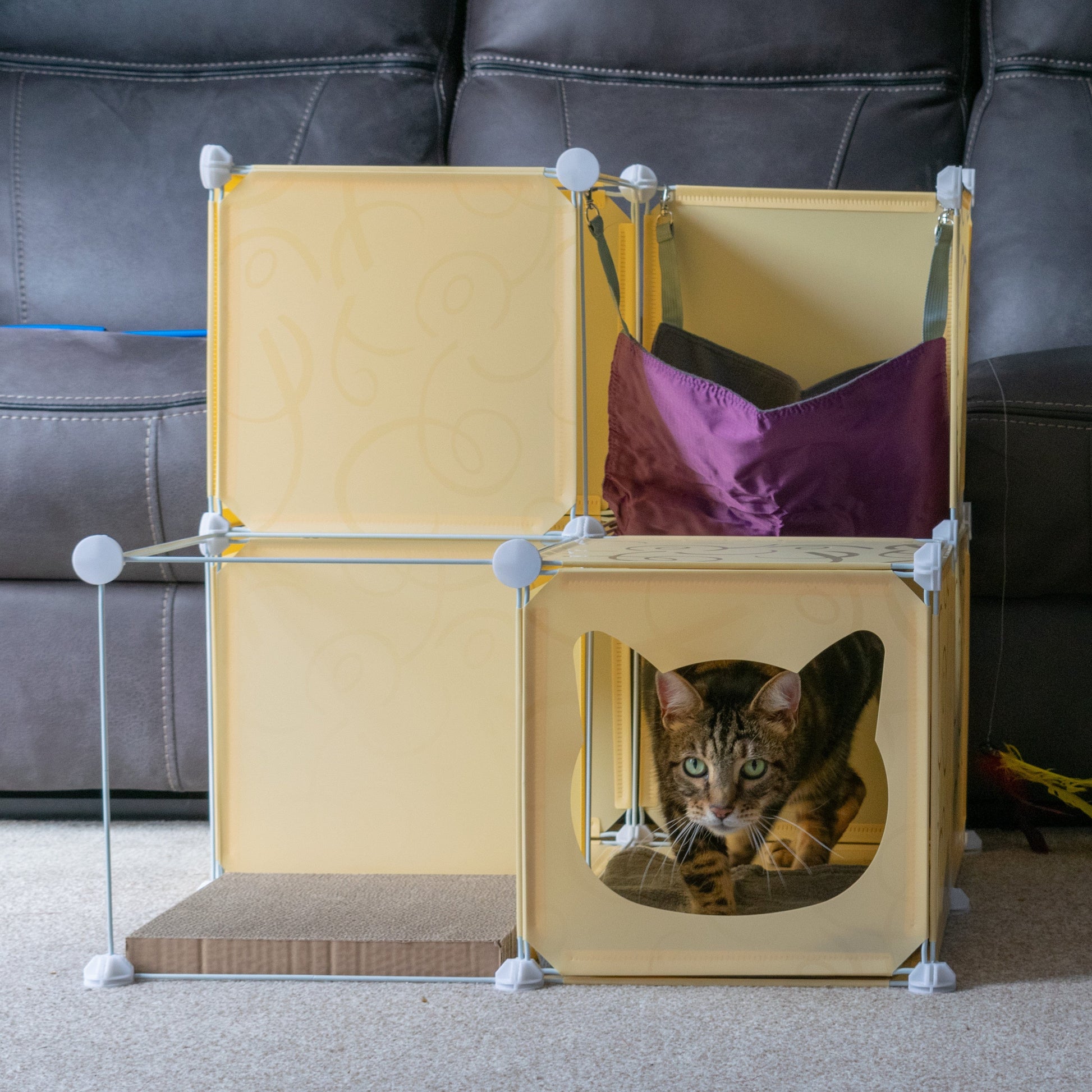 Kitty Cubby Cat Cube Play Tower MIDI - Best4Trade-Retail PETS