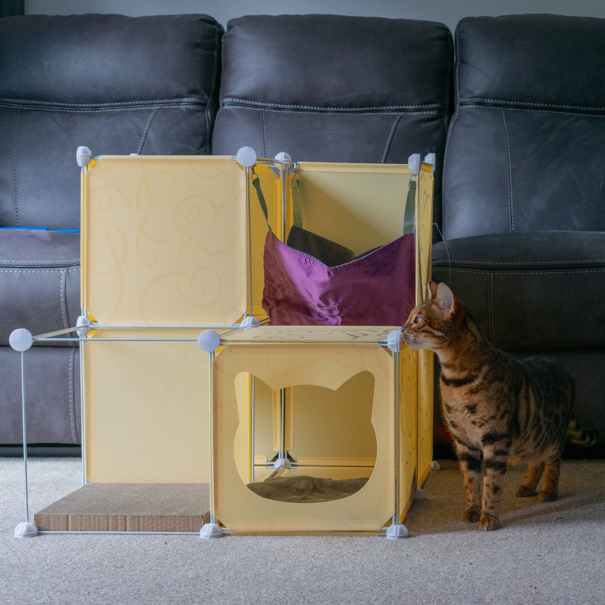 Kitty Cubby Cat Cube Play Tower MIDI - Best4Trade-Retail PETS