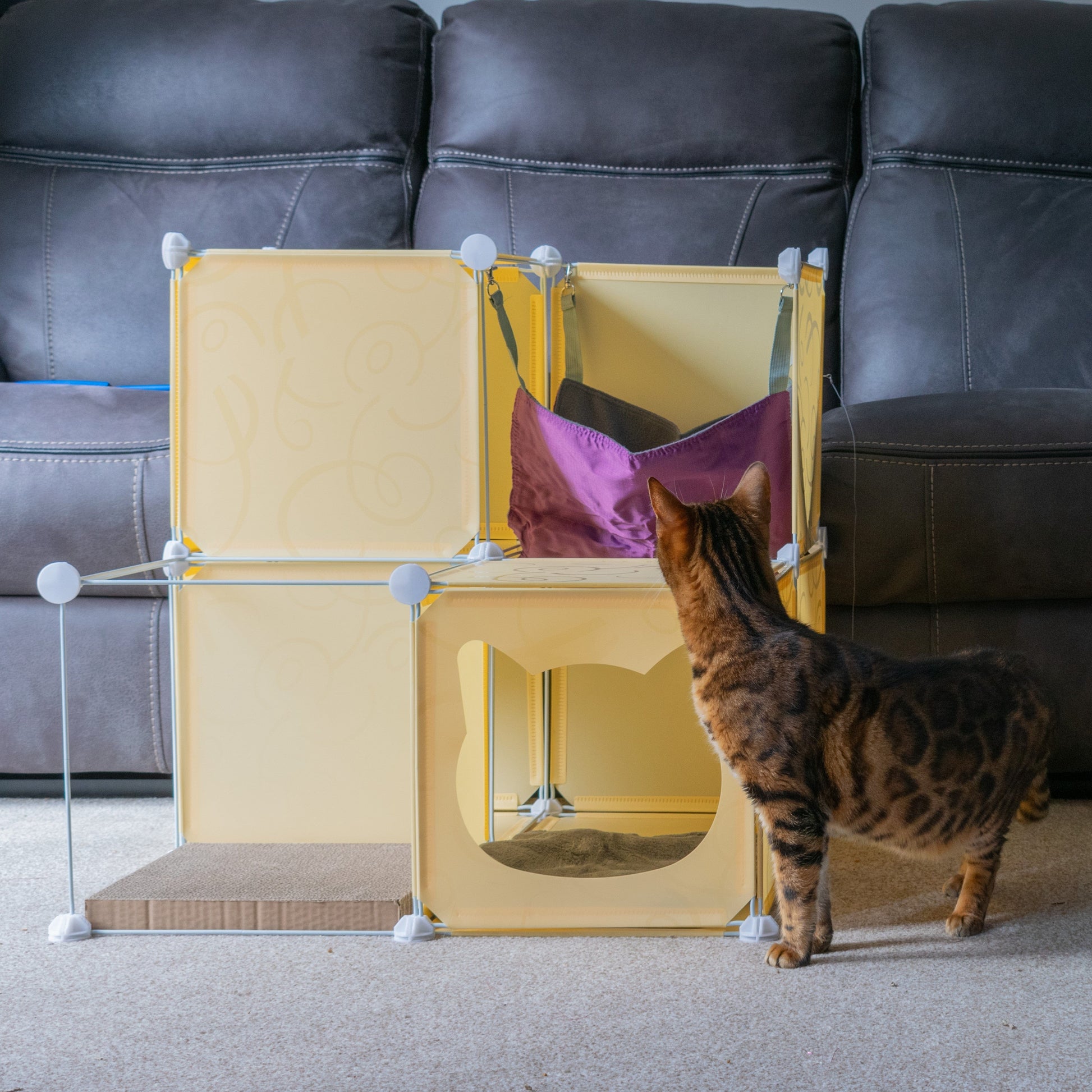 Kitty Cubby Cat Cube Play Tower MIDI - Best4Trade-Retail PETS