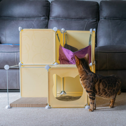 Kitty Cubby Cat Cube Play Tower MIDI - Best4Trade-Retail PETS