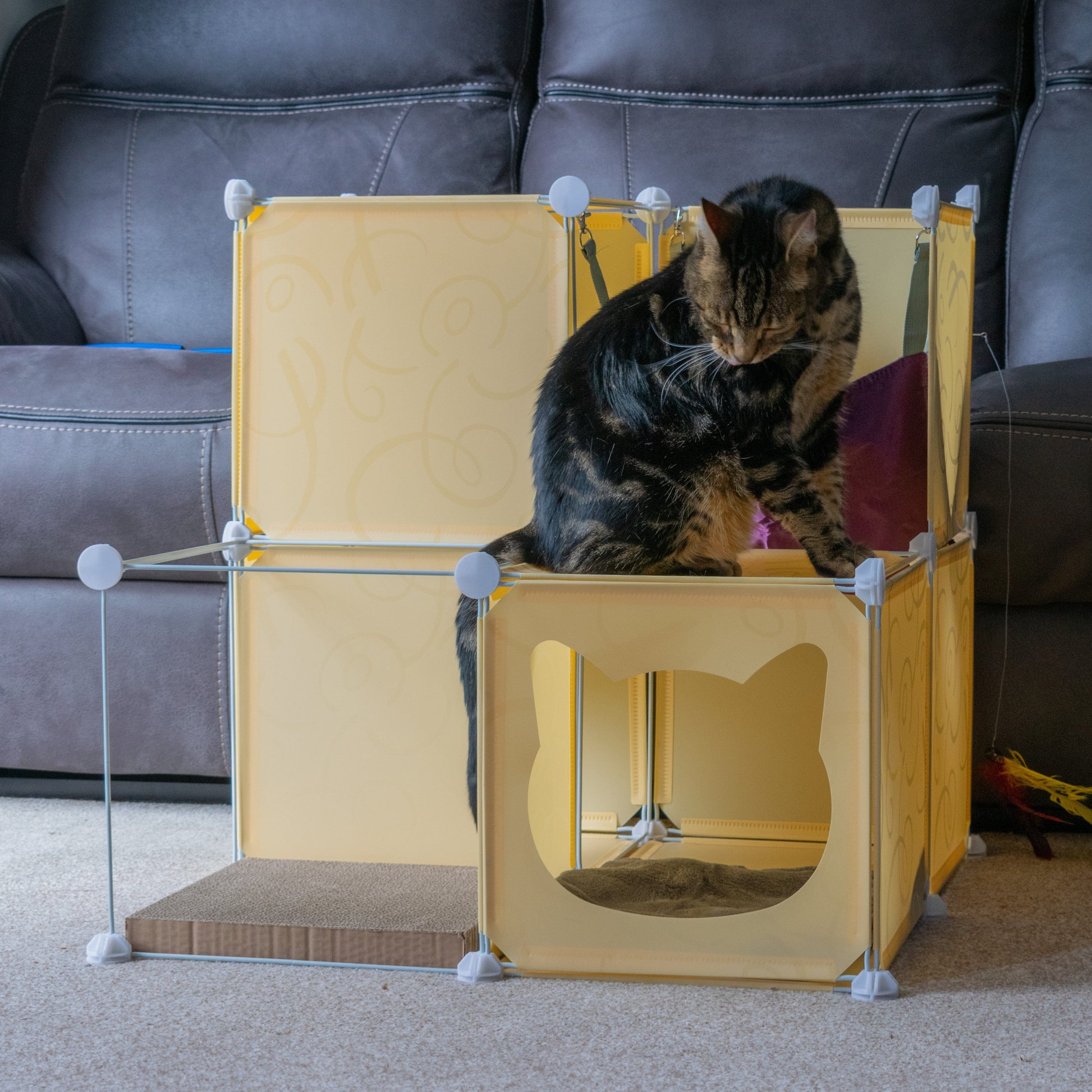 Kitty Cubby Cat Cube Play Tower MIDI - Best4Trade-Retail PETS