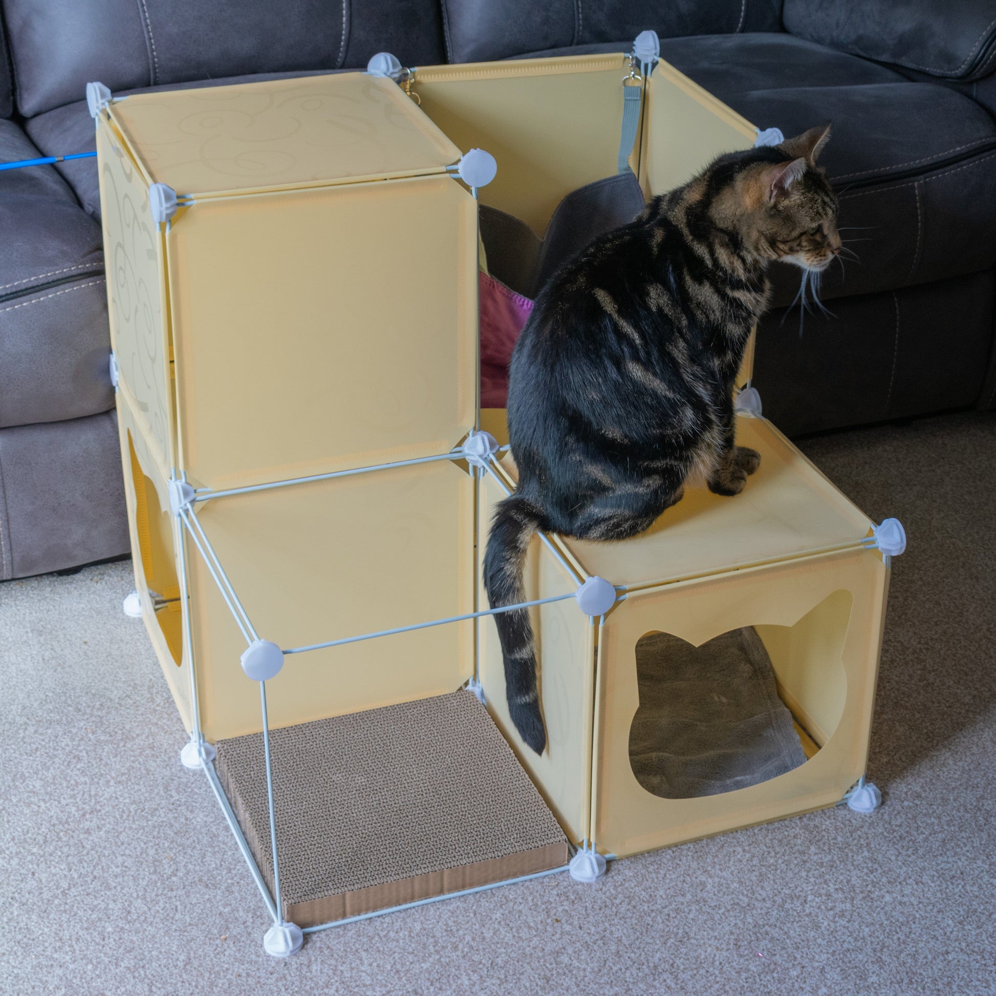 Kitty Cubby Cat Cube Play Tower MIDI - Best4Trade-Retail PETS