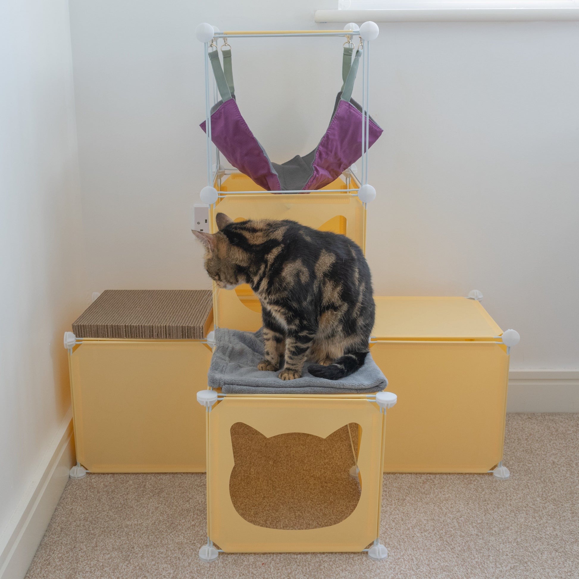 Kitty Cubby Cat Cube Play Tower MIDI - Best4Trade-Retail PETS