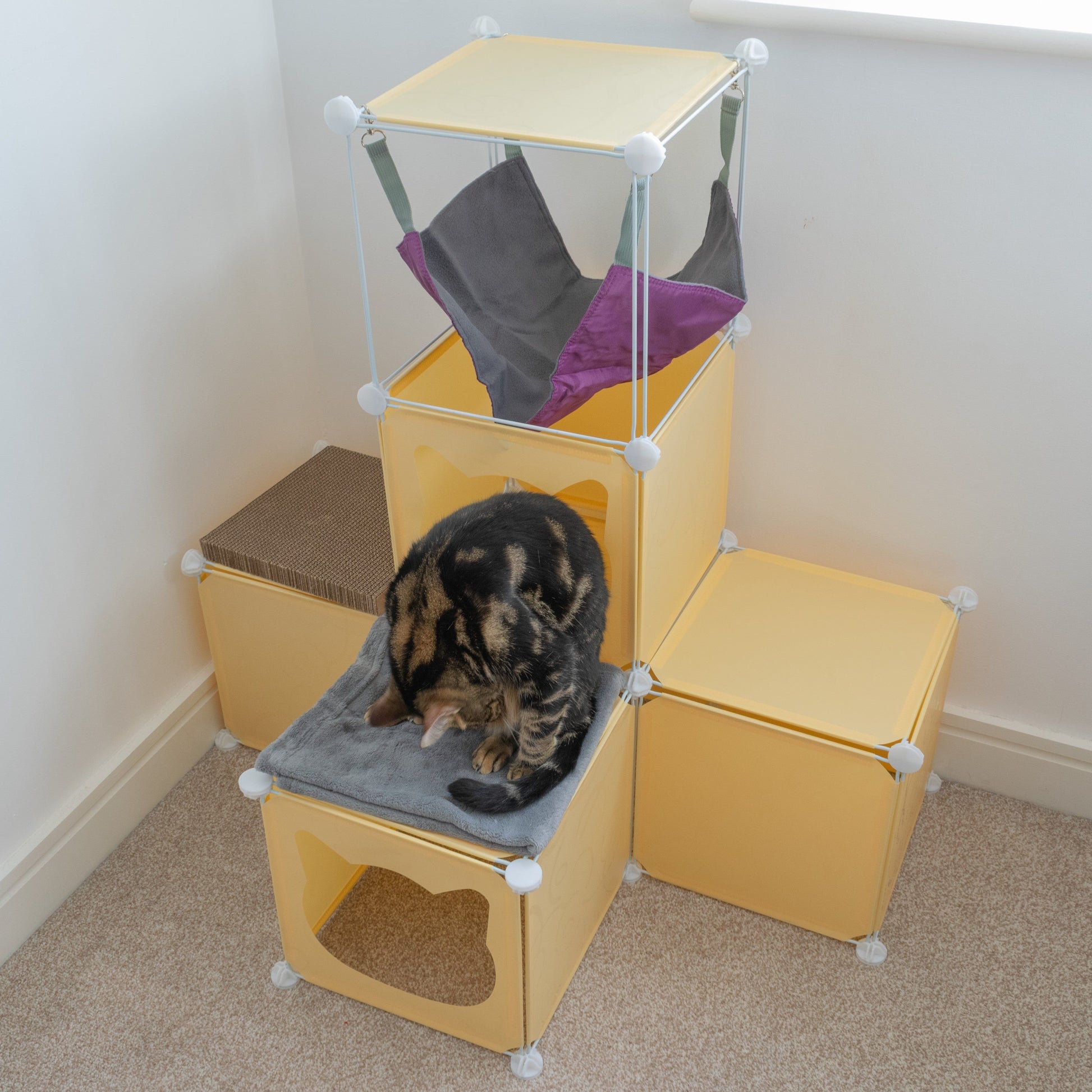 Kitty Cubby Cat Cube Play Tower MIDI - Best4Trade-Retail PETS