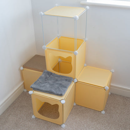 Kitty Cubby Cat Cube Play Tower MIDI - Best4Trade-Retail PETS