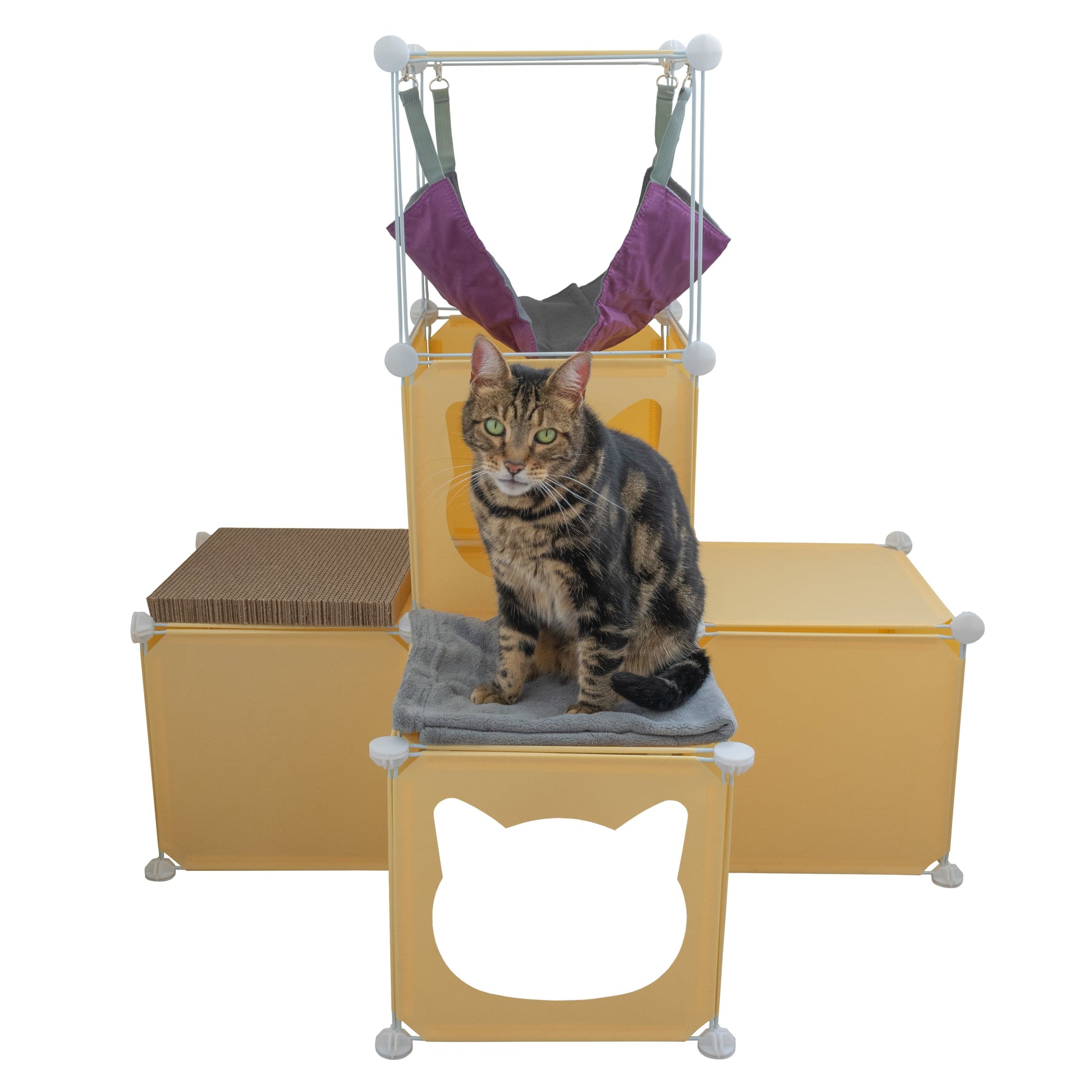 Kitty Cubby Cat Cube Play Tower MIDI - Best4Trade-Retail PETS