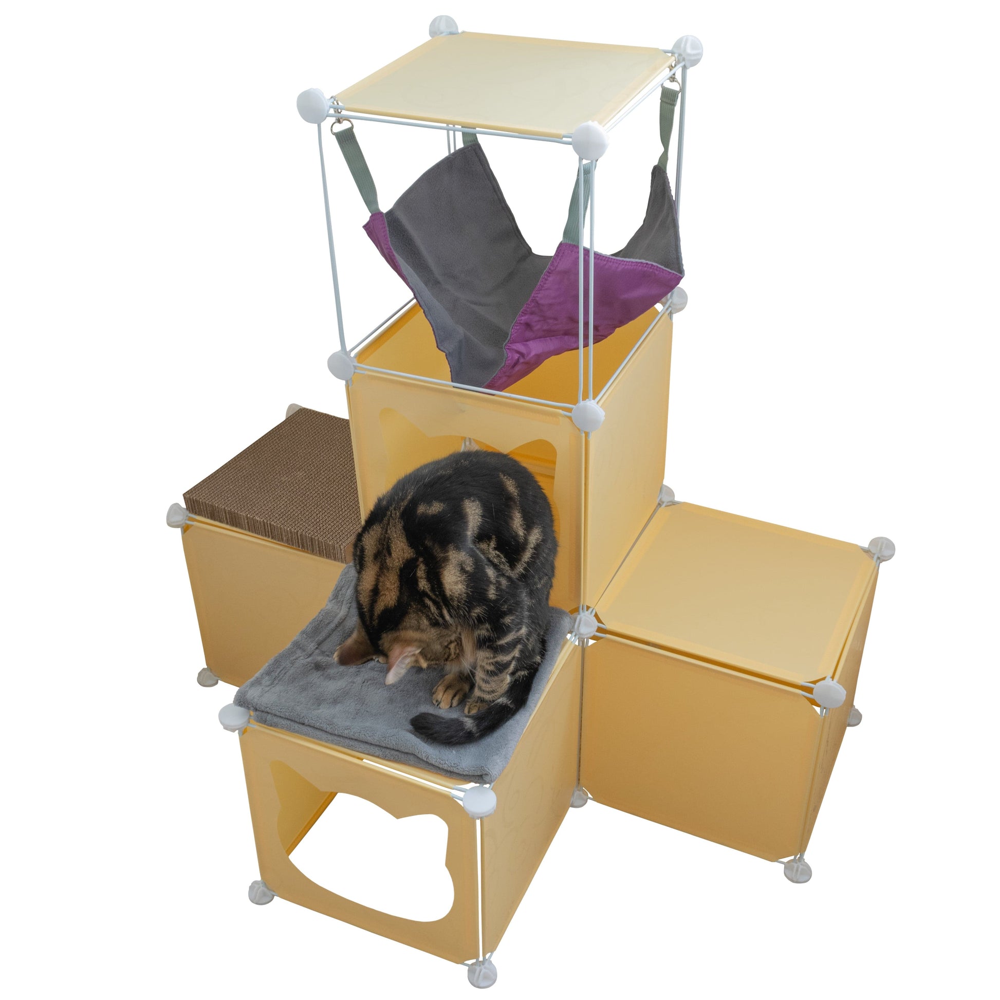 Kitty Cubby Cat Cube Play Tower MIDI - Best4Trade-Retail PETS