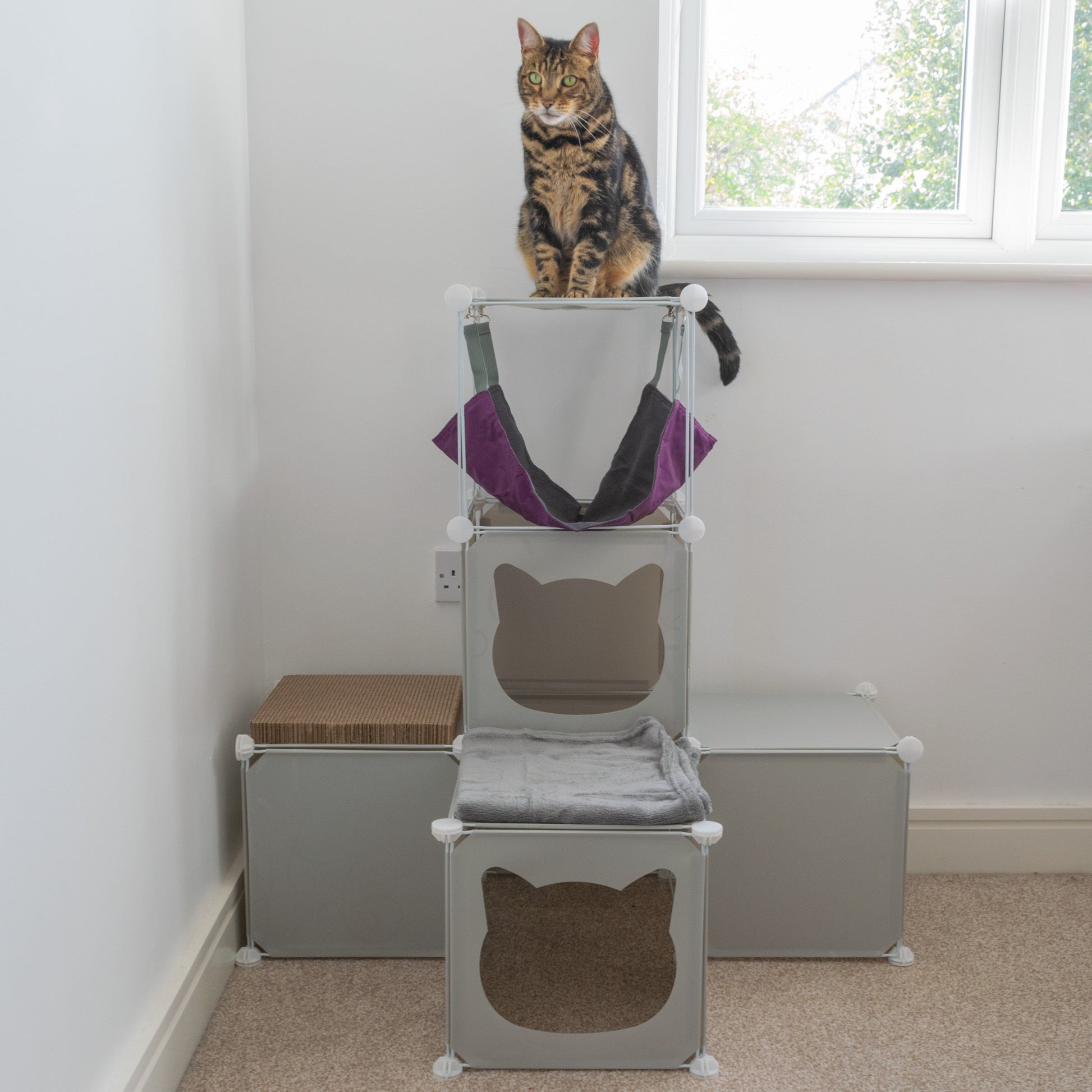 Kitty Cubby Cat Cube Play Tower MIDI - Best4Trade-Retail PETS