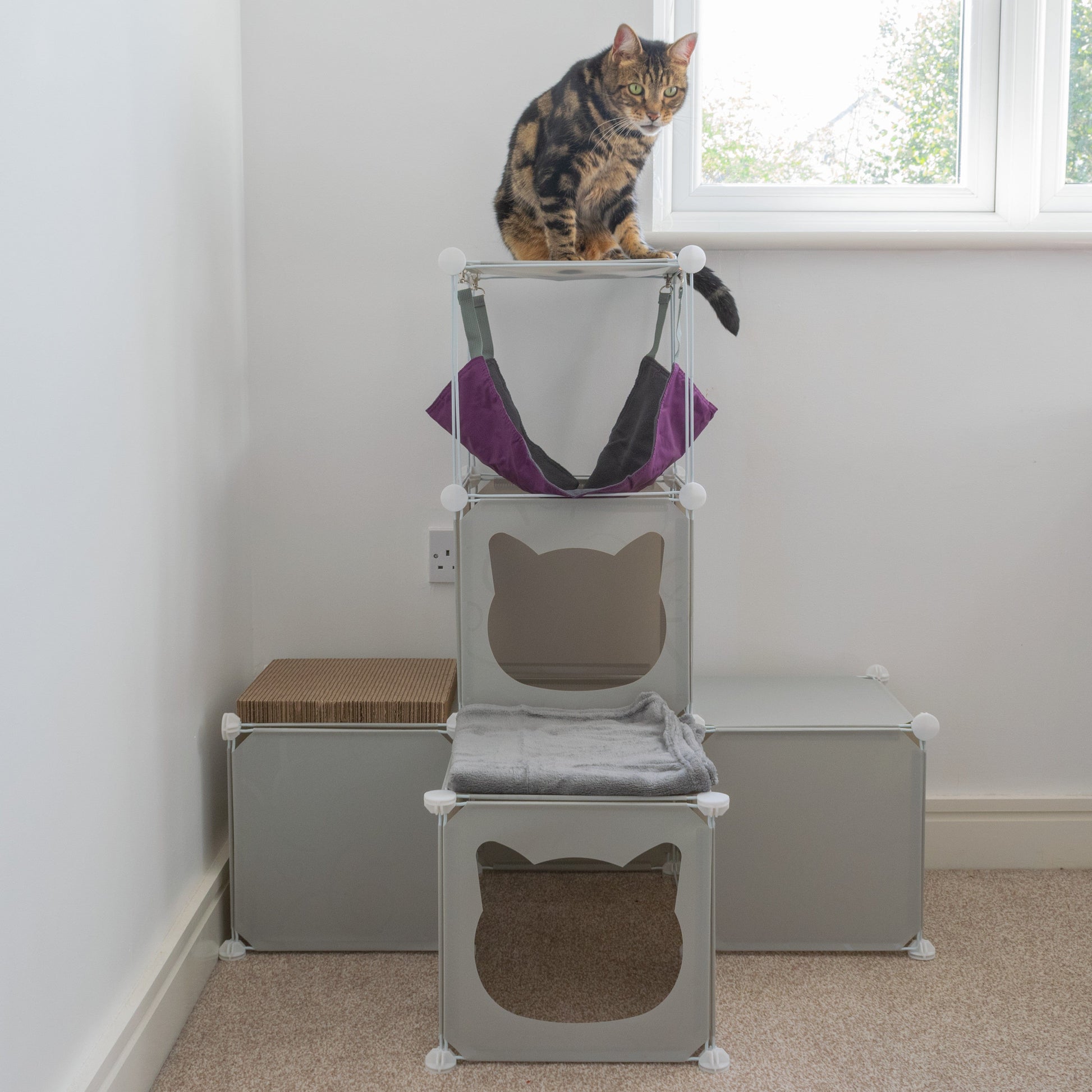Kitty Cubby Cat Cube Play Tower MIDI - Best4Trade-Retail PETS