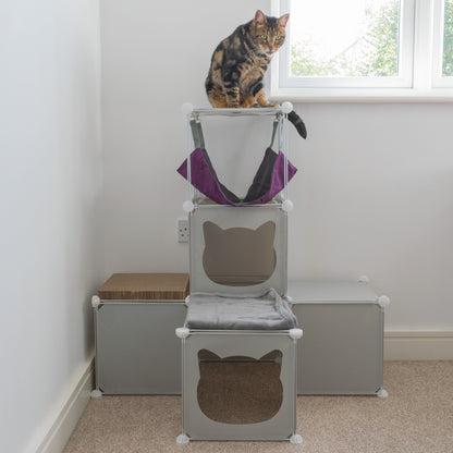 Kitty Cubby Cat Cube Play Tower MIDI - Best4Trade-Retail PETS