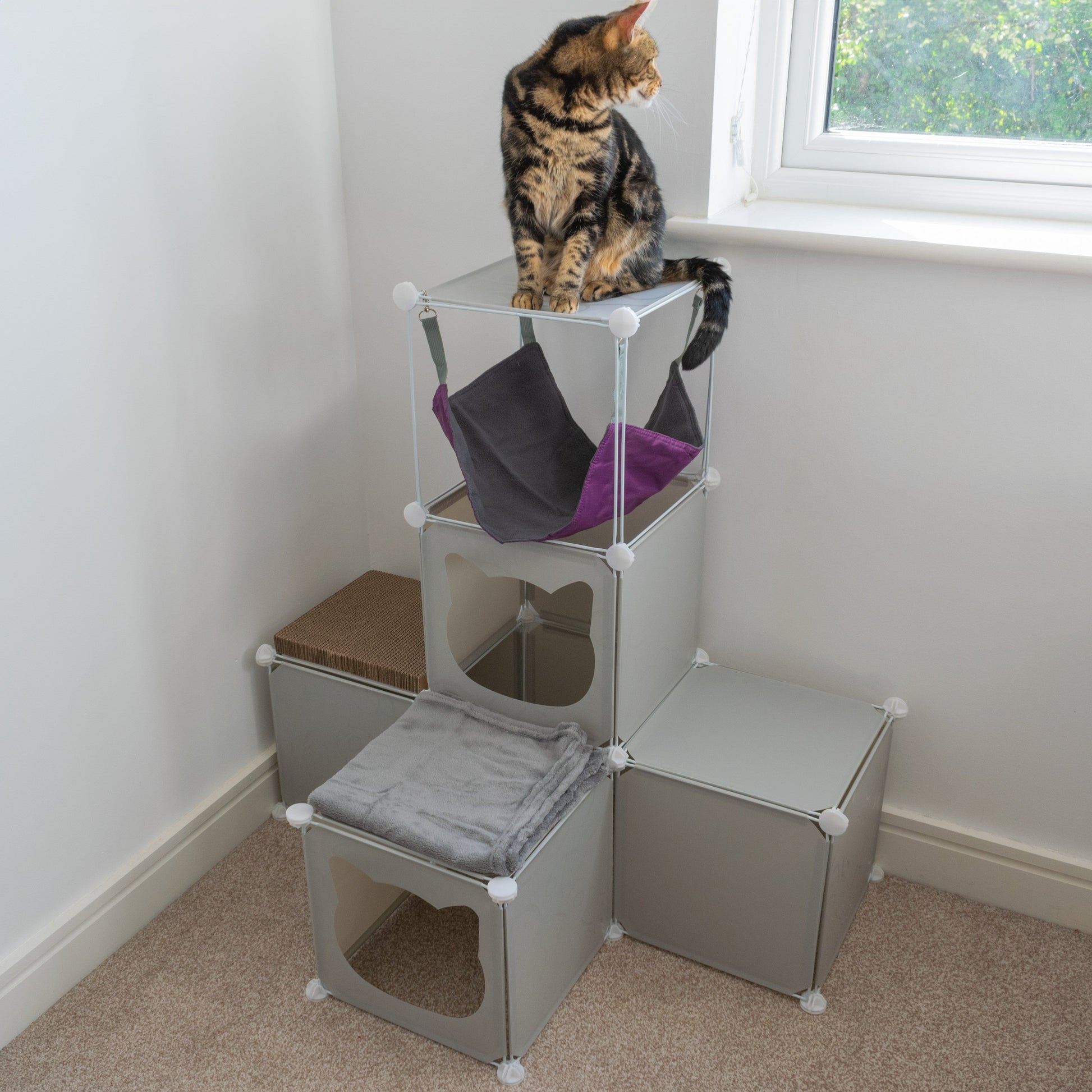 Kitty Cubby Cat Cube Play Tower MIDI - Best4Trade-Retail PETS
