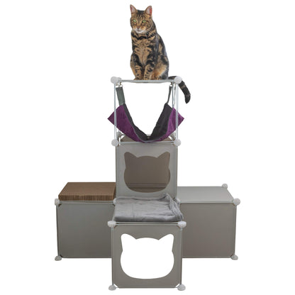 Kitty Cubby Cat Cube Play Tower MIDI - Best4Trade-Retail PETS