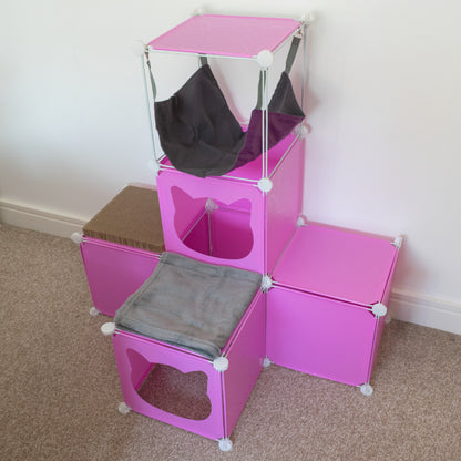 Kitty Cubby Cat Cube Play Tower MIDI - Best4Trade-Retail PETS