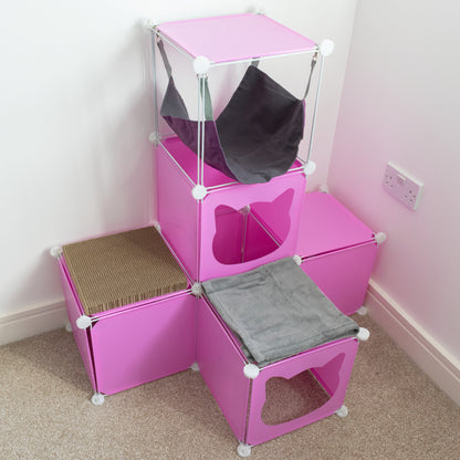 Kitty Cubby Cat Cube Play Tower MIDI - Best4Trade-Retail PETS