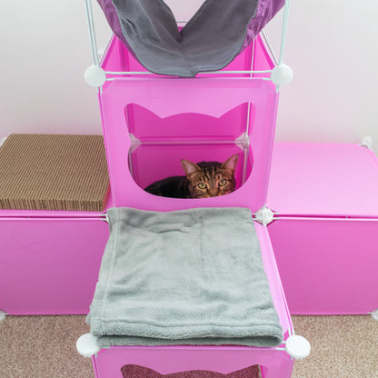 Kitty Cubby Cat Cube Play Tower MIDI - Best4Trade-Retail PETS