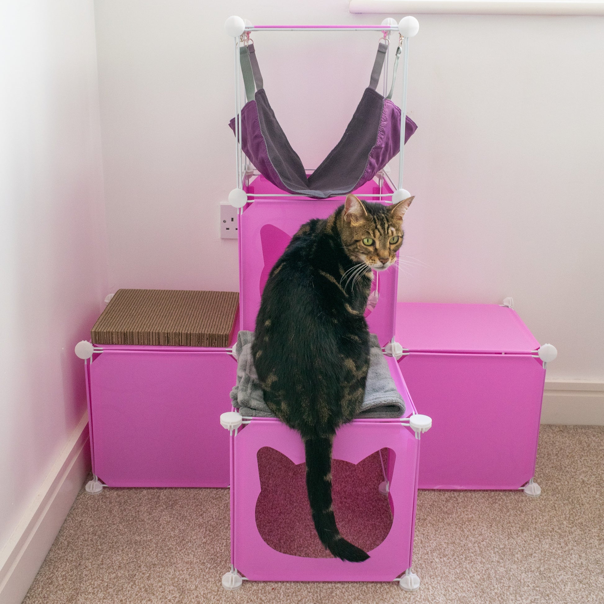Kitty Cubby Cat Cube Play Tower MIDI - Best4Trade-Retail PETS