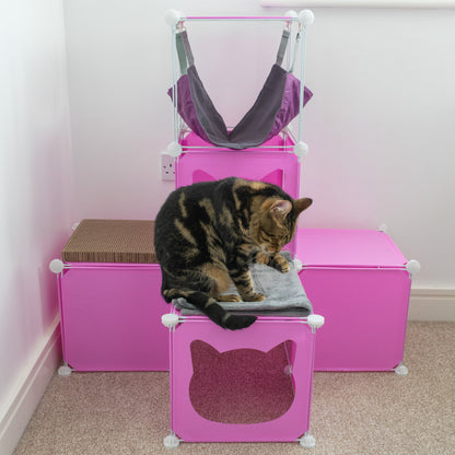 Kitty Cubby Cat Cube Play Tower MIDI - Best4Trade-Retail PETS