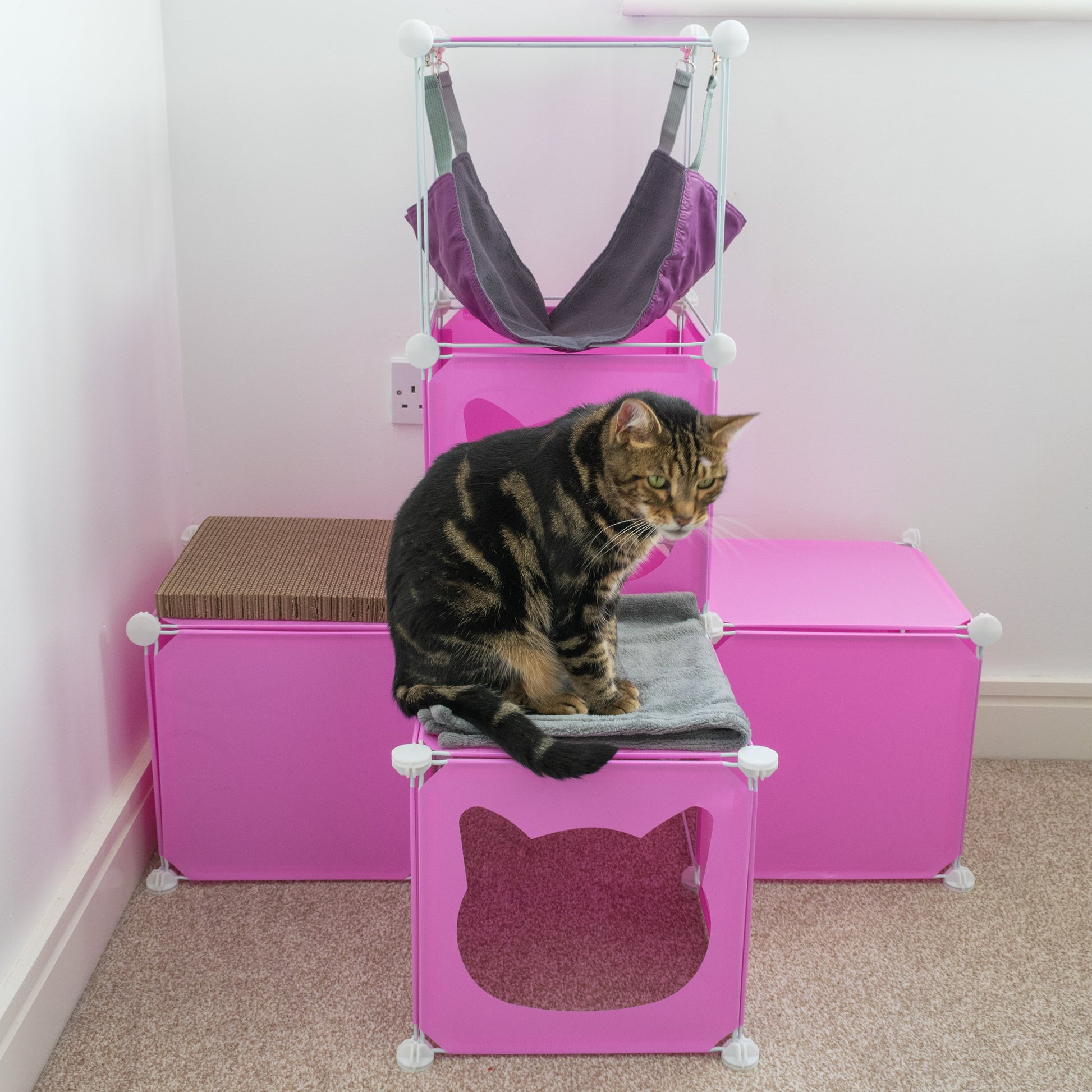 Kitty Cubby Cat Cube Play Tower MIDI - Best4Trade-Retail PETS
