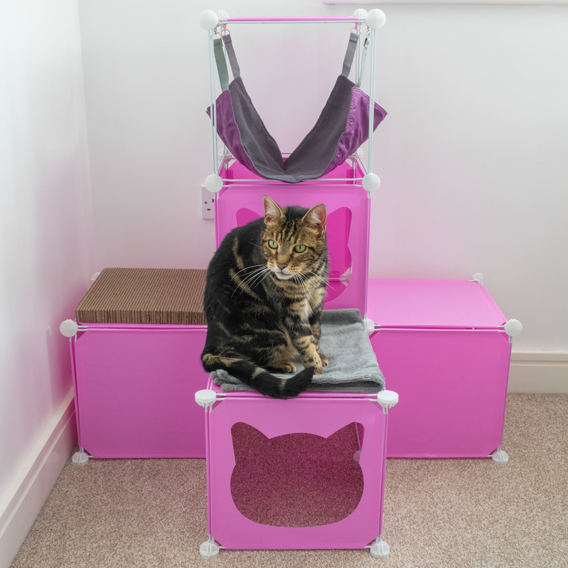 Kitty Cubby Cat Cube Play Tower MIDI - Best4Trade-Retail PETS