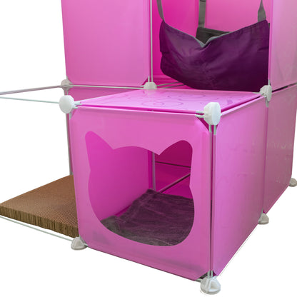 Kitty Cubby Cat Cube Play Tower MIDI - Best4Trade-Retail PETS