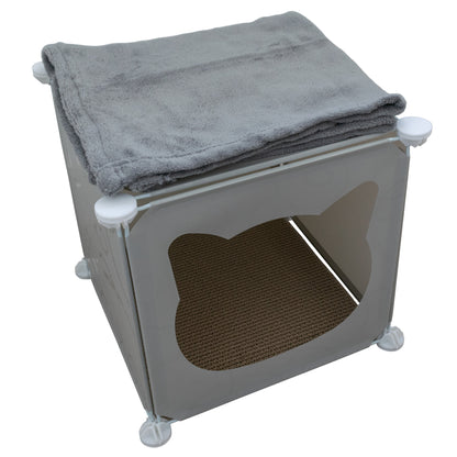 Kitty Cubby Cat Cube Play House MINI - Best4Trade-Retail PETS