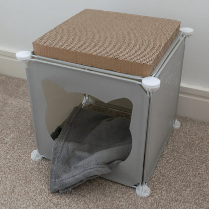Kitty Cubby Cat Cube Play House MINI - Best4Trade-Retail PETS