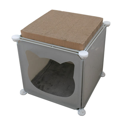 Kitty Cubby Cat Cube Play House MINI - Best4Trade-Retail PETS