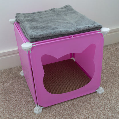 Kitty Cubby Cat Cube Play House MINI - Best4Trade-Retail PETS