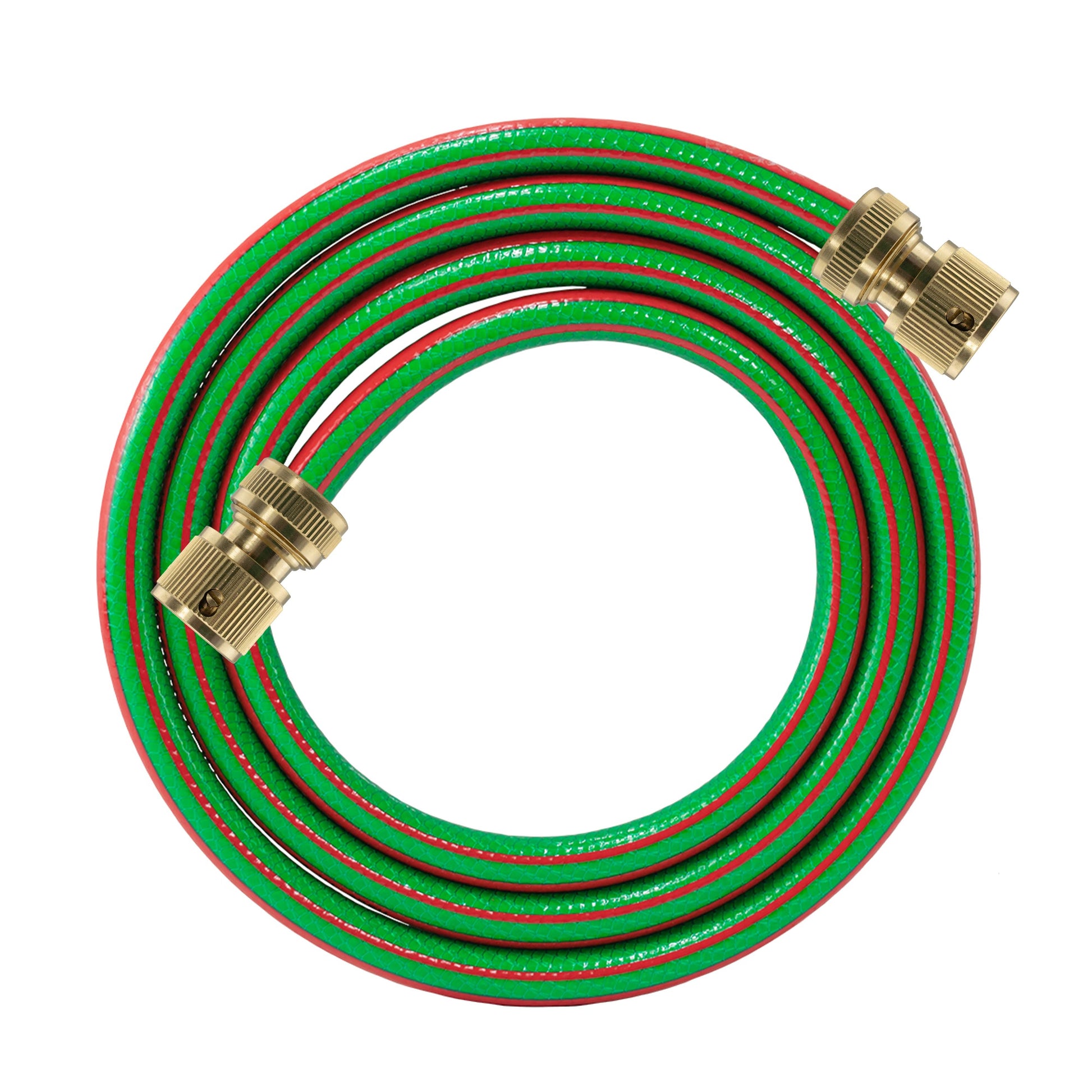 Premium Garden Hose Green with Brass Hose Connectors - Best4Trade-Retail Garden watering