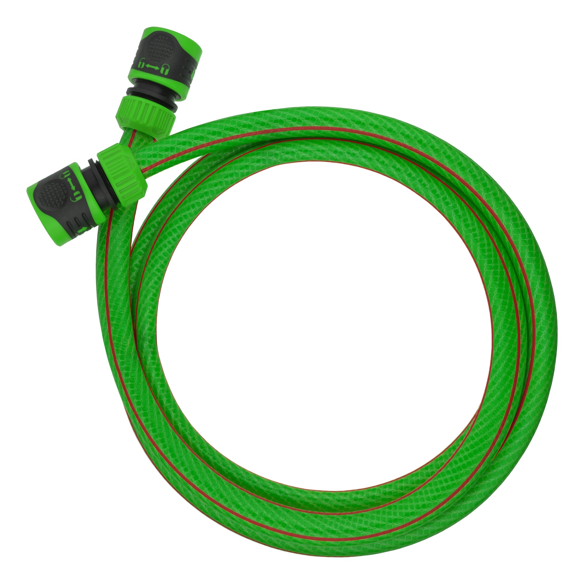 Premium Garden Hose Green with Green Lock Connectors - Best4Trade-Retail Garden watering